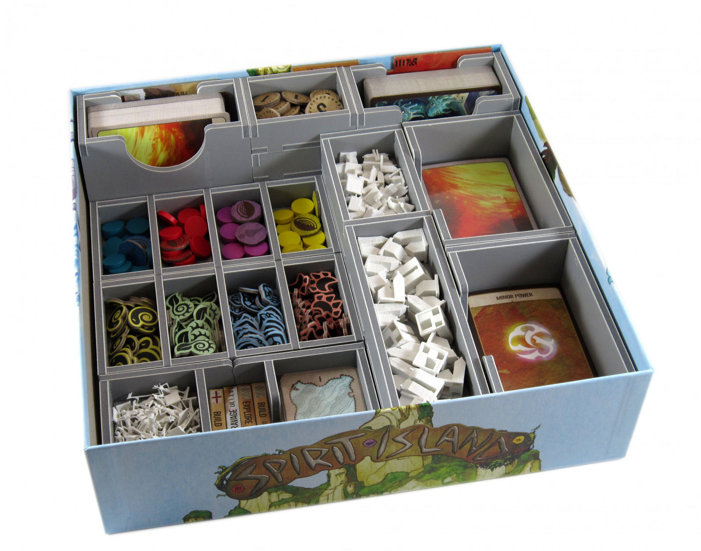[Grade B] Folded Space Game Inserts - Spirit Island