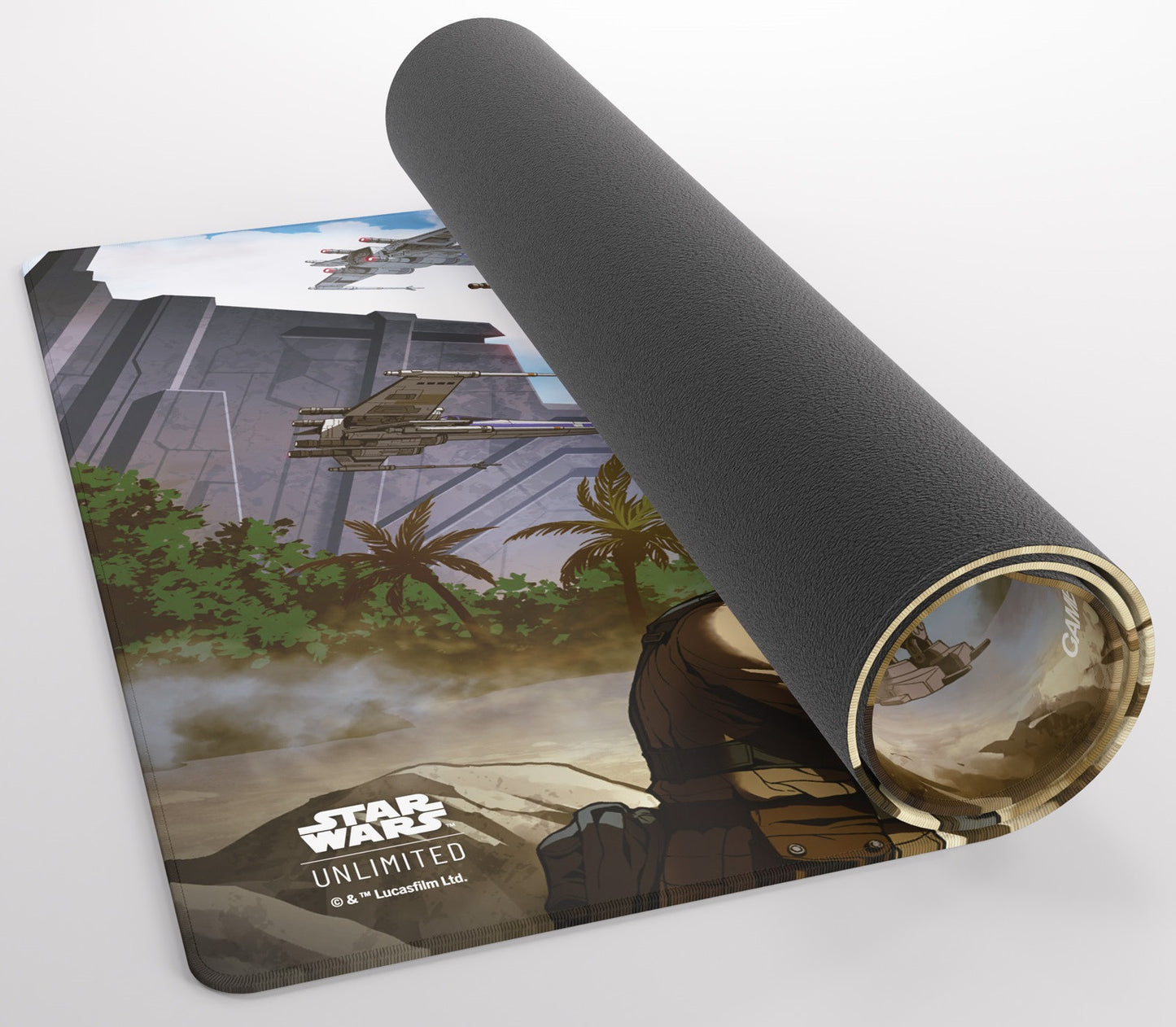 [Grade A] Star Wars Unlimited Game Mat - Battle of Scarif