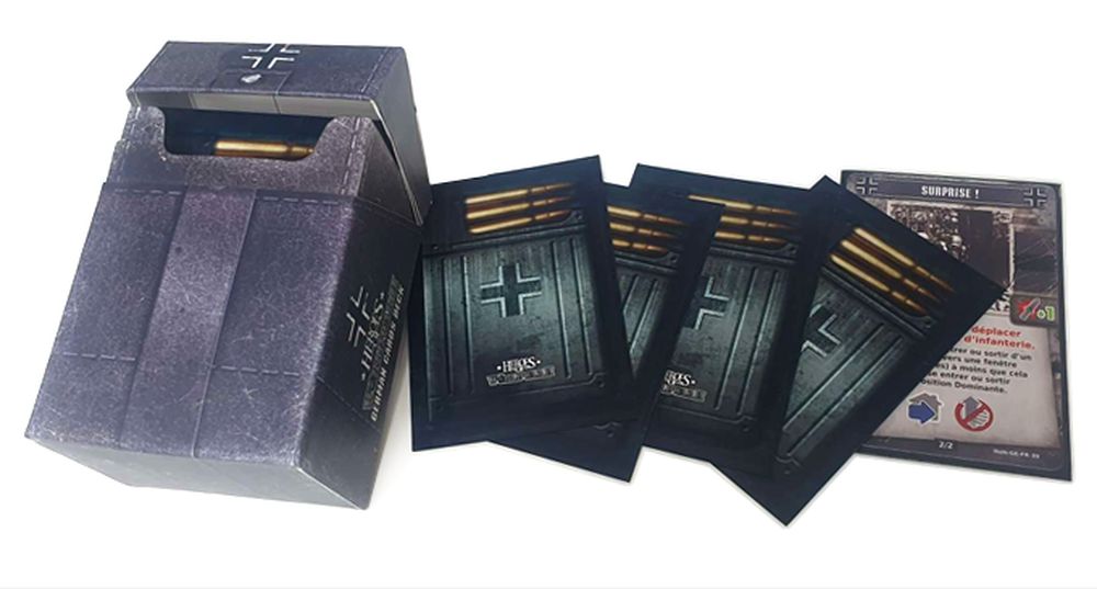 [Grade A] Heroes of WWII A Pig Back from German Deck Box and Sleeves