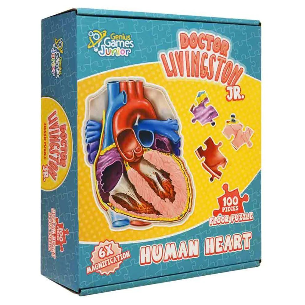 [Grade A] Dr. Livingston Jr. Floor Puzzle: Heart