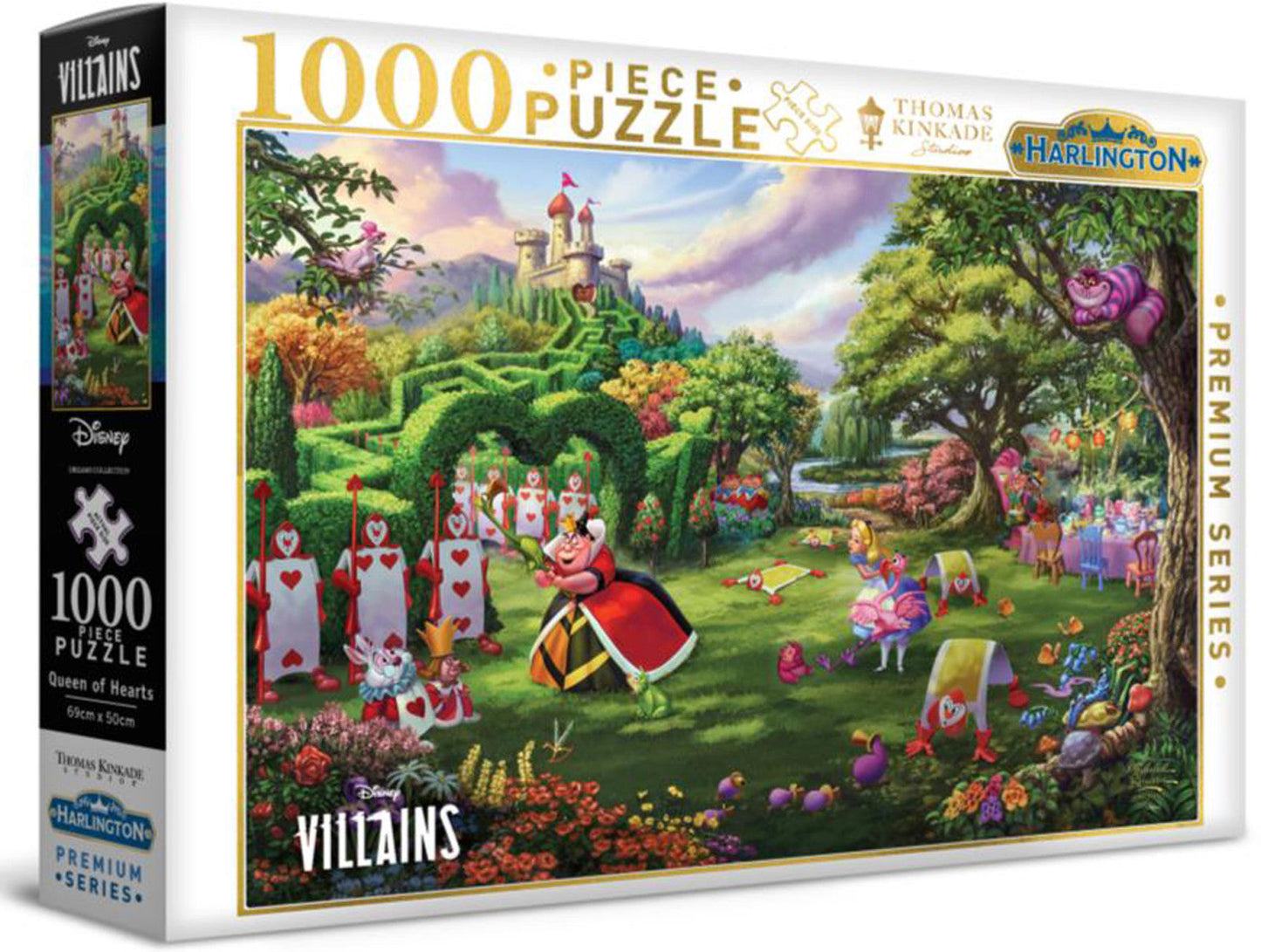 [Grade D] Disney - Queen of Hearts 1000 Piece Puzzle