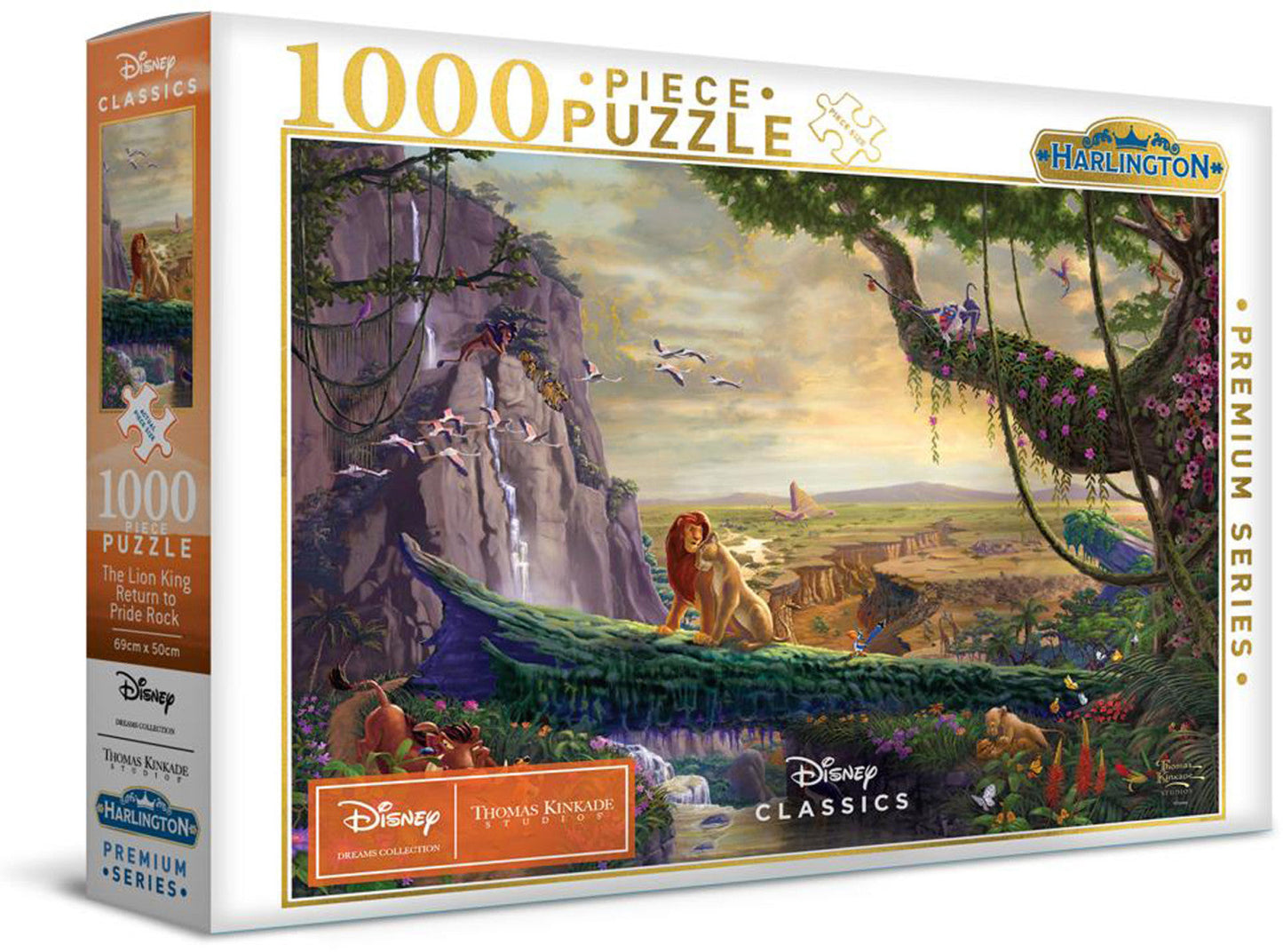 [Grade D] Disney - The Lion King Return to Pride Rock 1000 Piece Puzzle