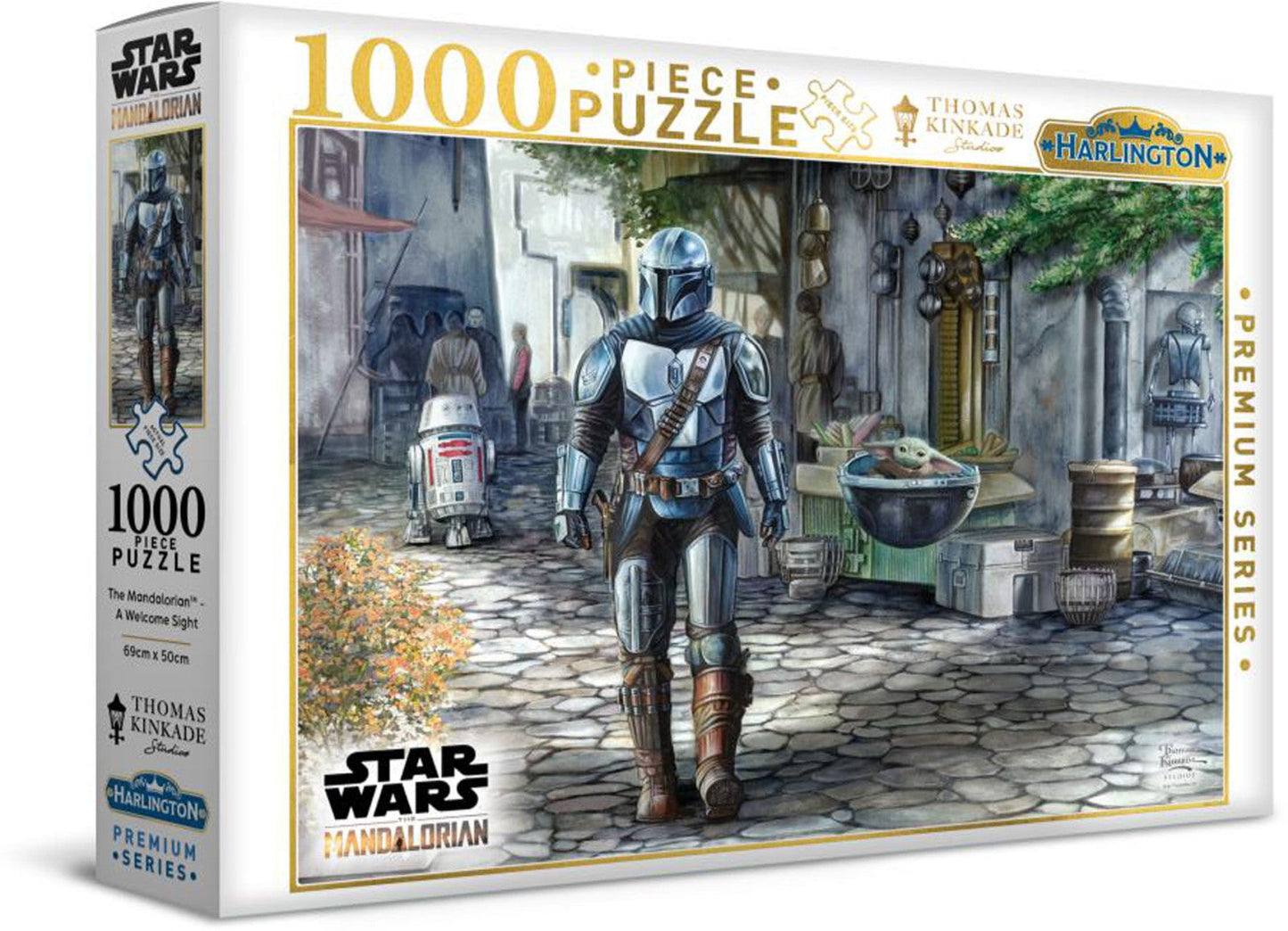 [Grade D] Star Wars - The Mandalorian A Welcome Sight 1000 Piece Puzzle