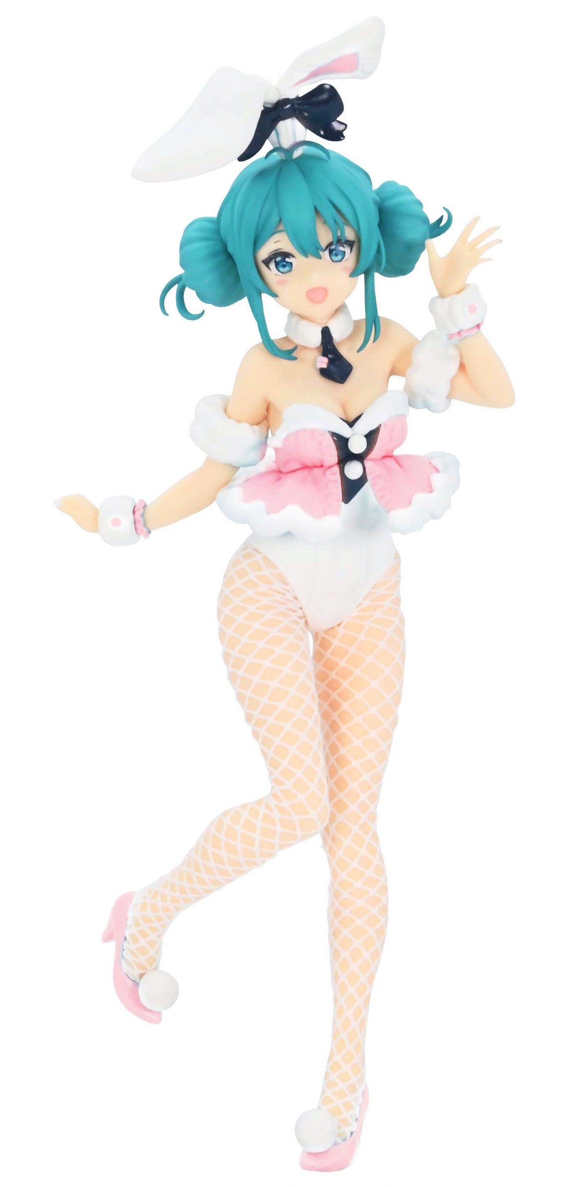 [Grade C] Hatsune Miku BiCute Bunnies Figure Hatsune Miku / White Rabbit Baby Pink Version