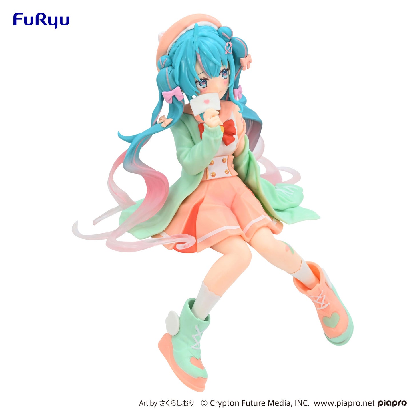 [Grade B] Hatsune Miku Noodle Stopper Figure Hatsune Miku /Love Sailor Citrus Cream Version
