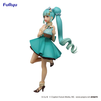 [Grade B] Hatsune Miku SweetSweets Series Figure Hatsune Miku Chocolate Mint