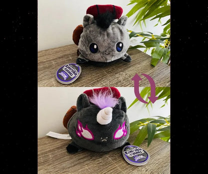 [Grade A] Kickstarter Exclusive Lucky Skipper + Lucky the Unstable Reversible Plushie
