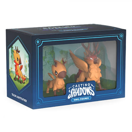 [Grade A] Casting Shadows Talon Lightfeather & Talon the Dark Storm Vinyl Figure Set
