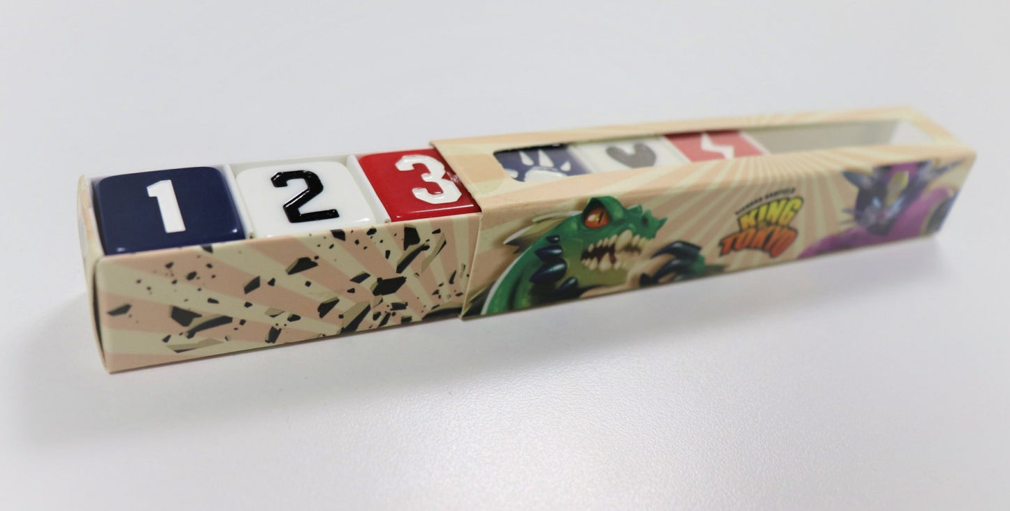 [Grade A] King of Tokyo Dice Australian Colours