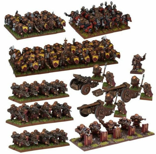 [Grade C] Kings Of War Dwarf Mega Army