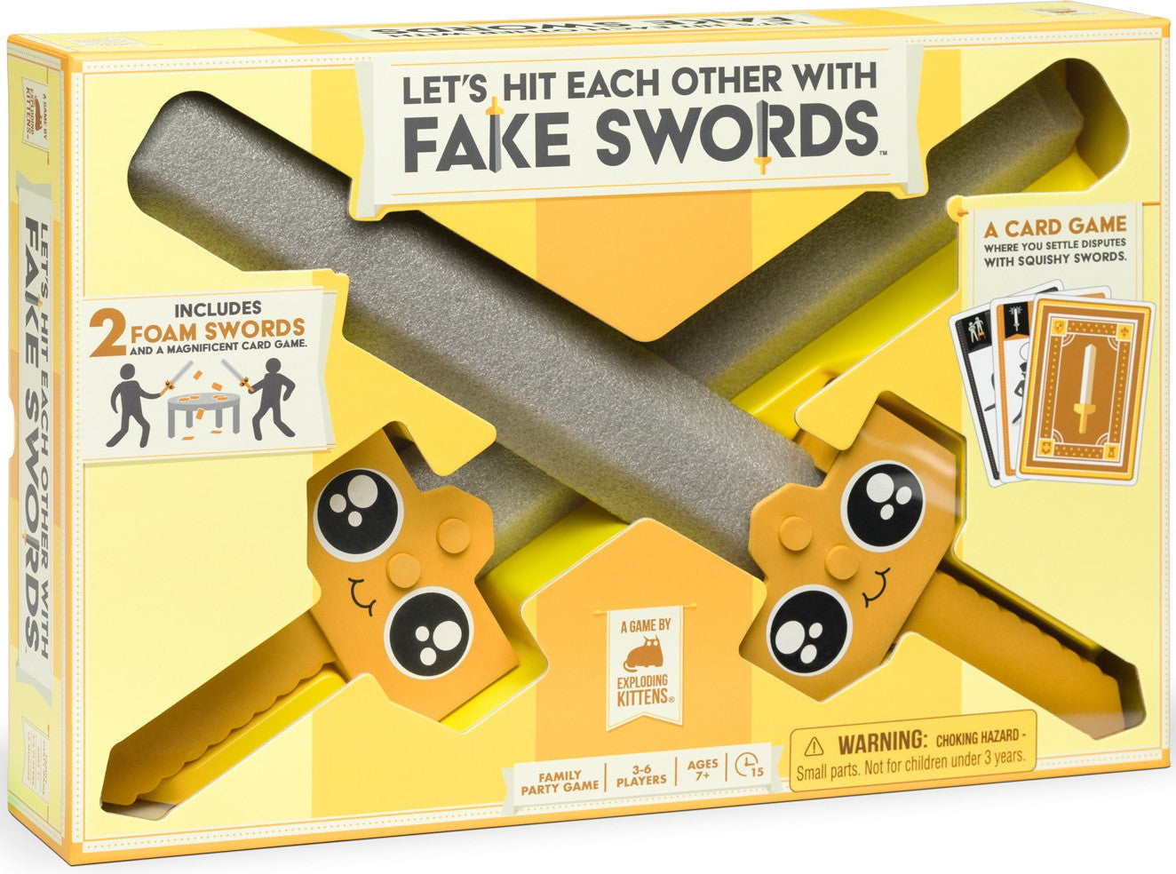 [Grade C] Let's Hit Each Other With Fake Swords by Exploding Kittens (Large Box)