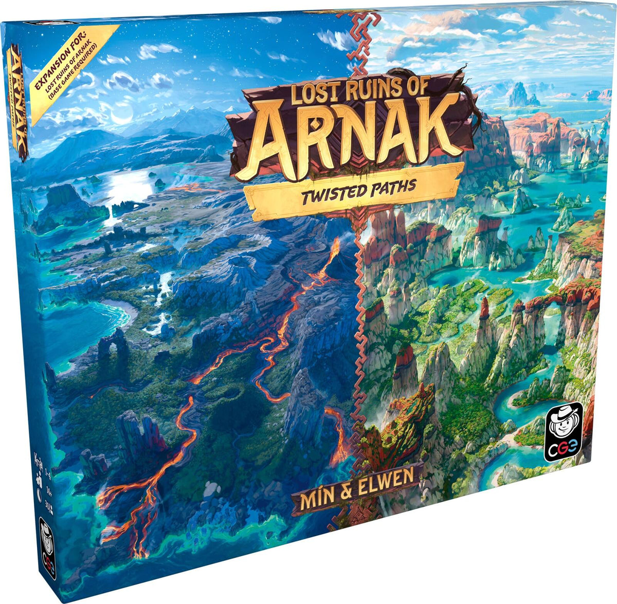 [Grade C] Lost Ruins of Arnak - Twisted Paths Expansion