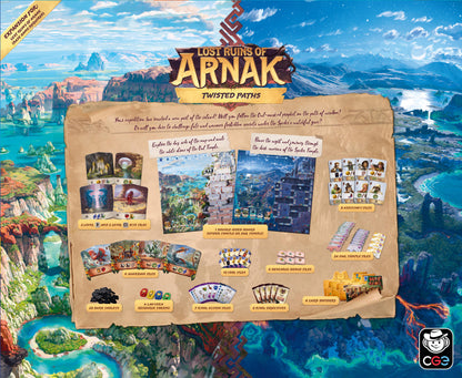 [Grade C] Lost Ruins of Arnak - Twisted Paths Expansion