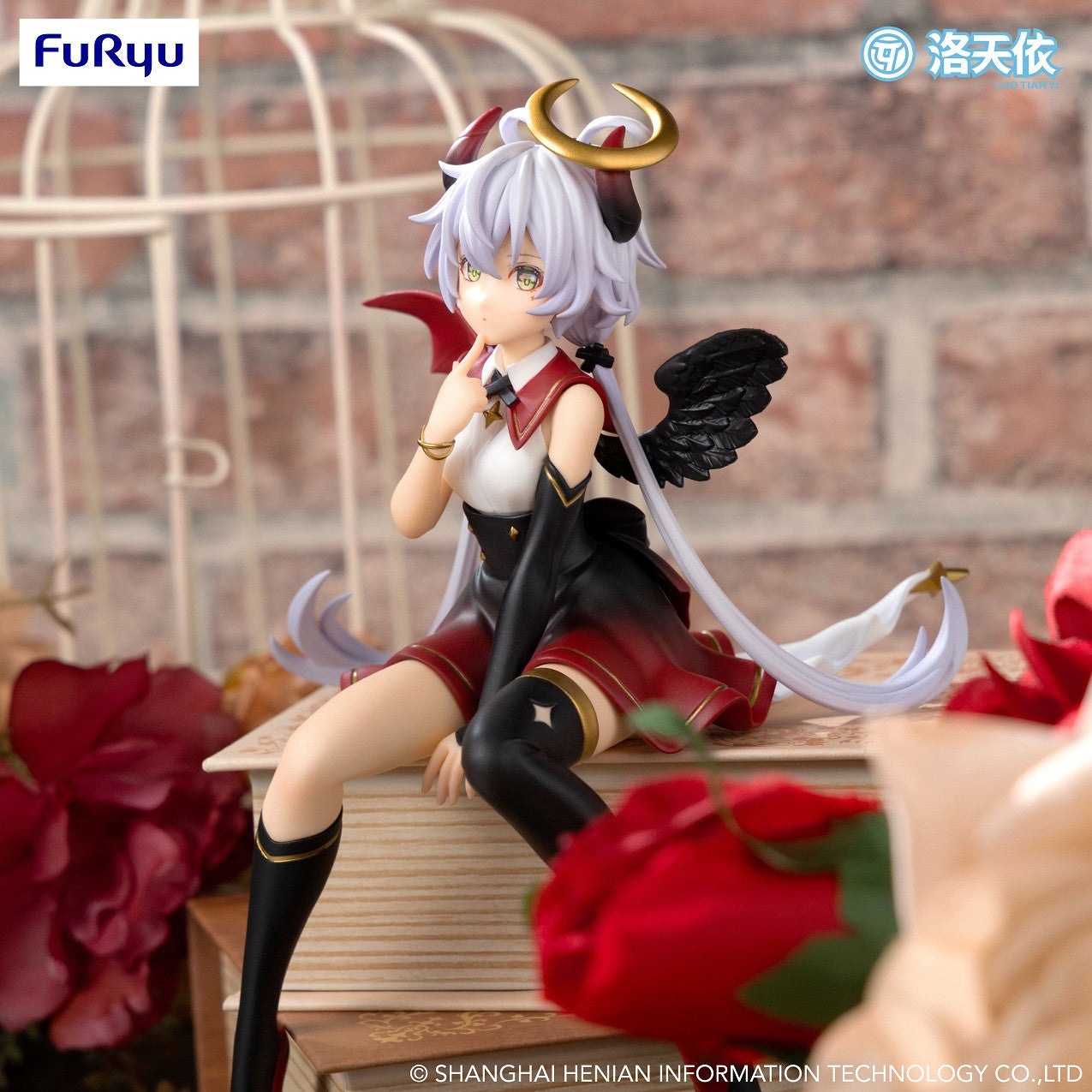 [Grade A] Luo Tian Yi Noodle Stopper Figure V Singer Luo Tian Yi Fallen Angel Version