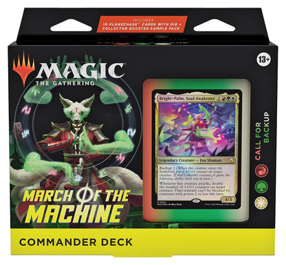[Grade A] Magic the Gathering March of the Machine Commander Deck RED/GREEN/WHITE Call for Backup