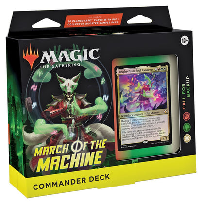 [Grade A] Magic the Gathering March of the Machine Commander Deck RED/GREEN/WHITE Call for Backup