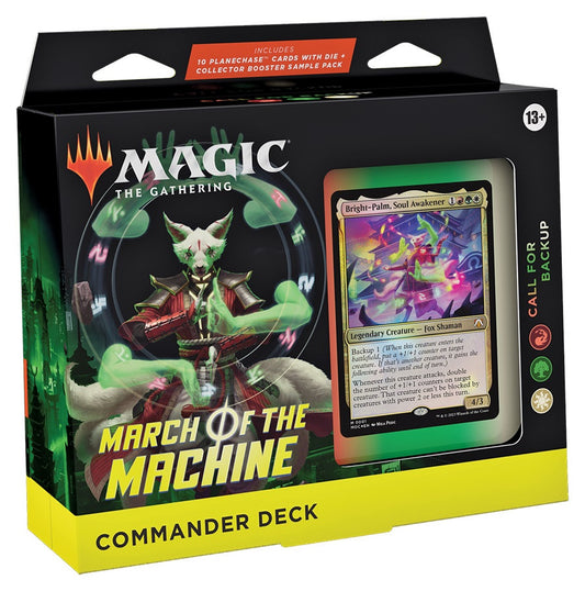 [Grade A] Magic the Gathering March of the Machine Commander Deck RED/GREEN/WHITE Call for Backup