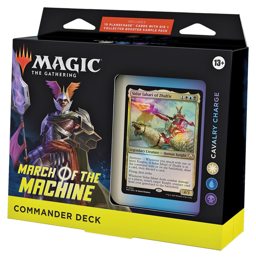 [Grade A] Magic the Gathering March of the Machine Commander Deck WHITE/BLUE/BLACK Cavalry Charge