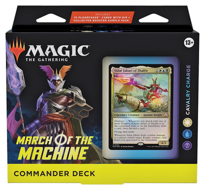 [Grade A] Magic the Gathering March of the Machine Commander Deck WHITE/BLUE/BLACK Cavalry Charge