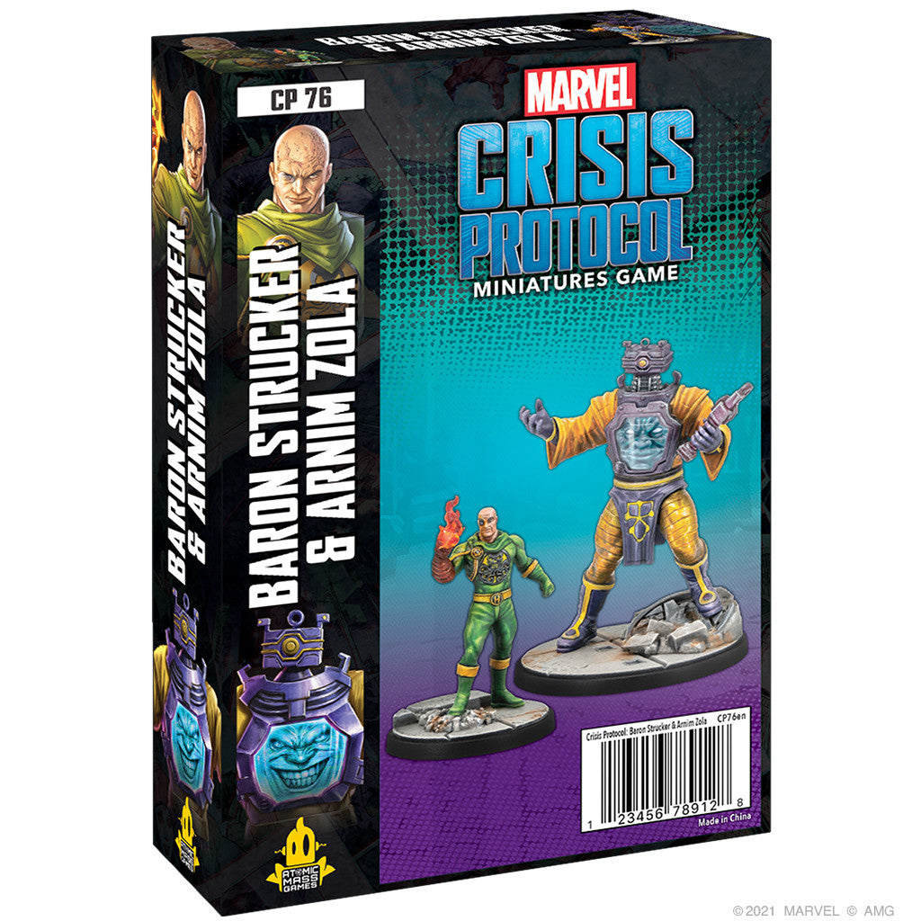 [Grade A] Marvel Crisis Protocol Baron Von Strucker & Arnim Zola