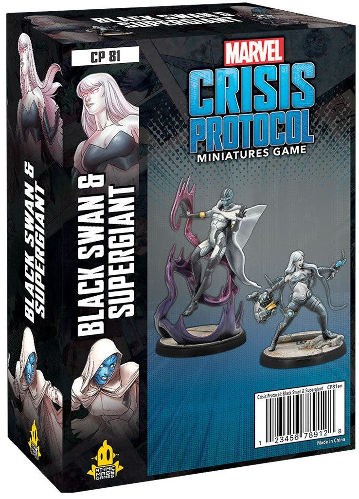 [Grade A] Marvel Crisis Protocol Black Swan and Supergiant