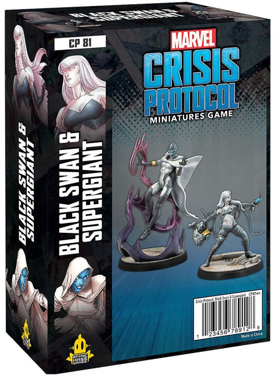 [Grade A] Marvel Crisis Protocol Black Swan and Supergiant