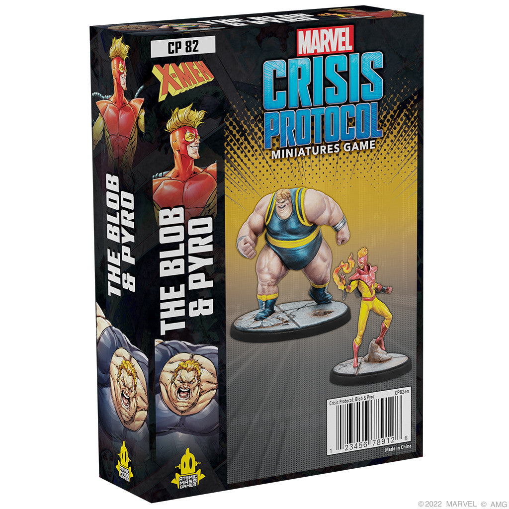 [Grade B] Marvel Crisis Protocol Blob & Pyro Character Pack