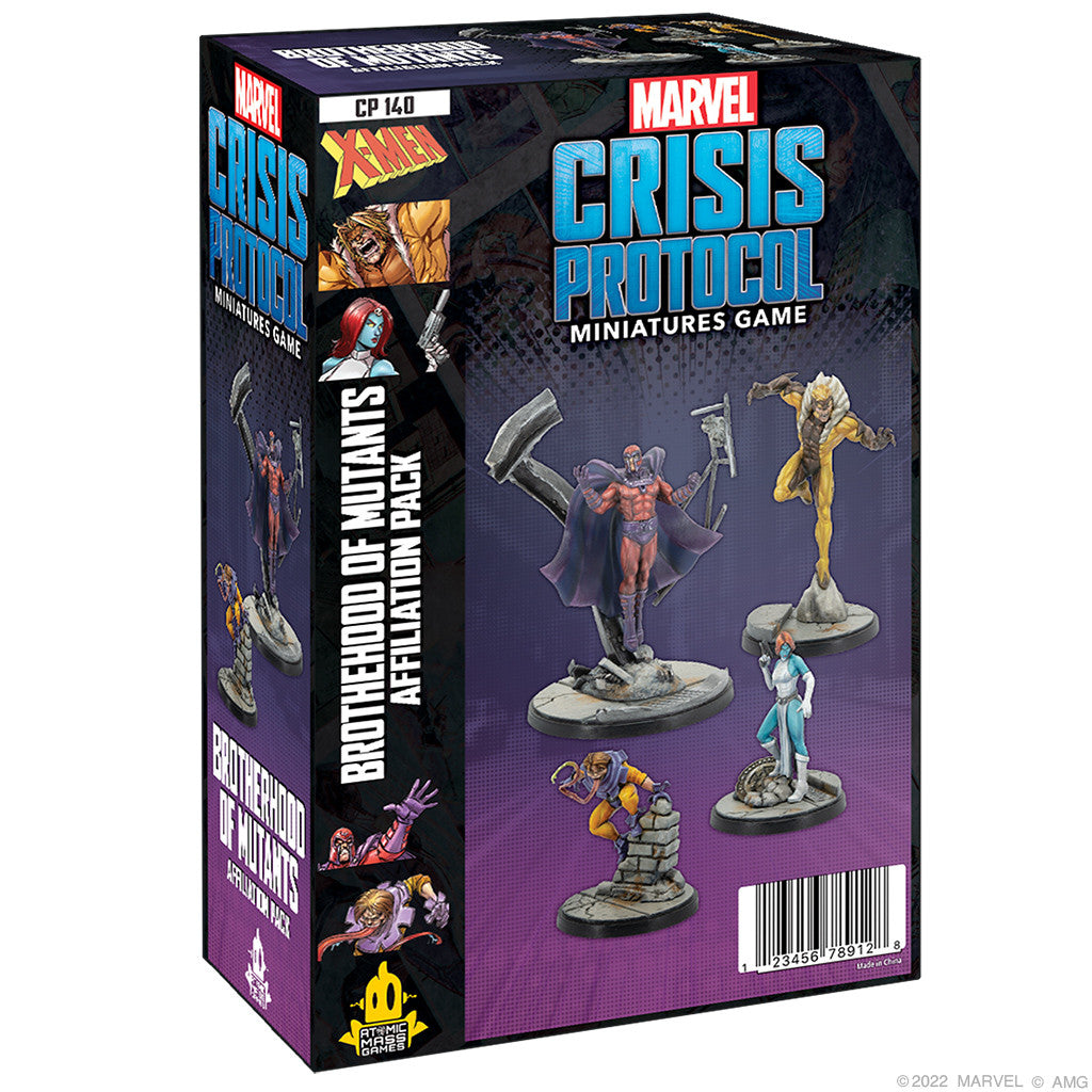 [Grade A] Marvel Crisis Protocol Brotherhood of Mutants Affiliation Pack