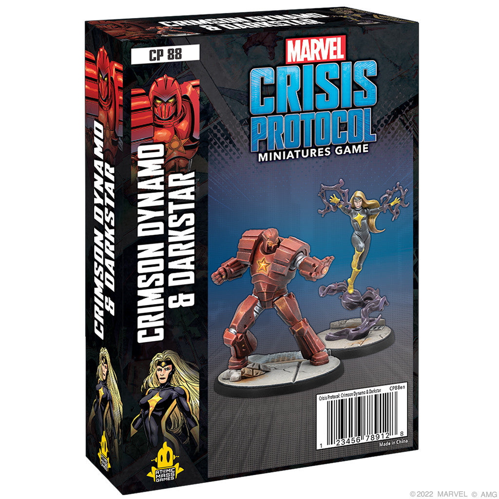 [Grade B] Marvel Crisis Protocol Crimson Dynamo and Dark Star