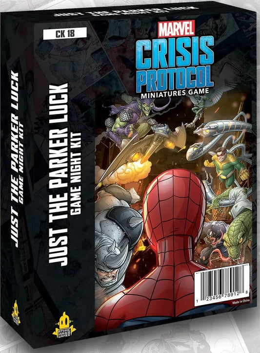[Grade C] Marvel Crisis Protocol Just the Parker Luck Game Night Kit