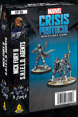 [Grade C] Marvel Crisis Protocol Nick Fury JR and Shield Agents