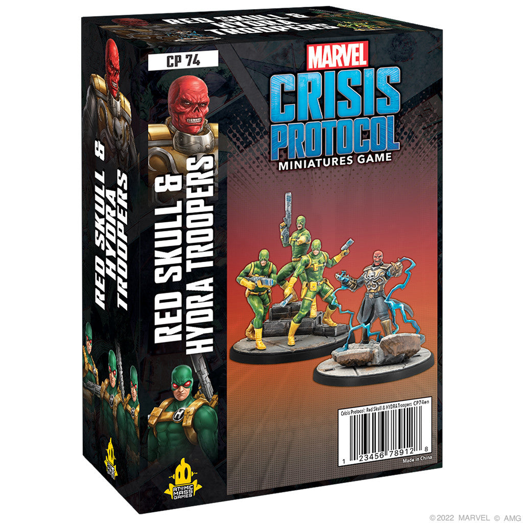 [Grade A] Marvel Crisis Protocol Red Skull & Hydra Troops