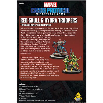 [Grade A] Marvel Crisis Protocol Red Skull & Hydra Troops