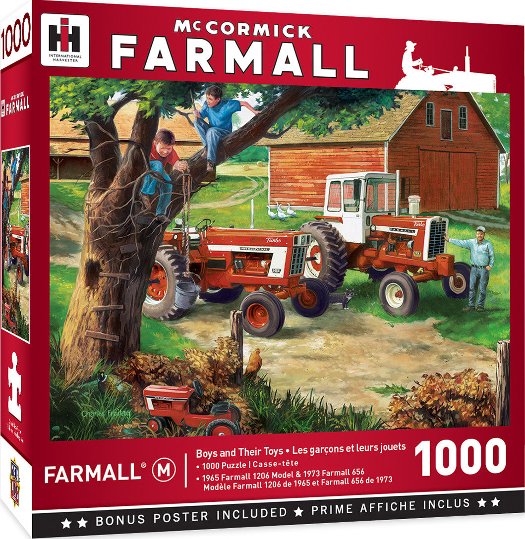 [Grade A] Farmall Boys and Their Toys Puzzle 1,000 pieces