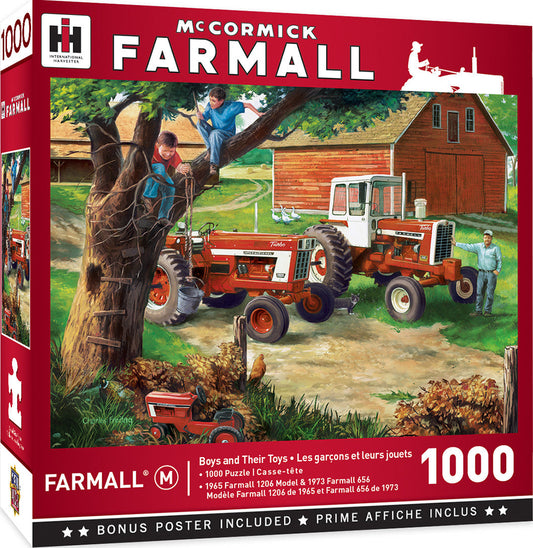 [Grade A] Farmall Boys and Their Toys Puzzle 1,000 pieces