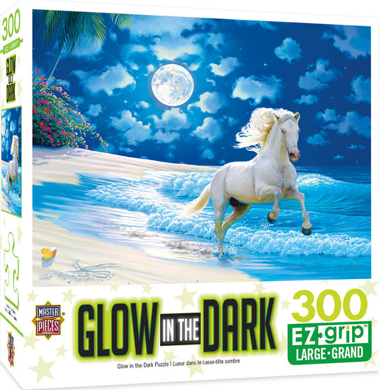 [Grade A] Glow in the Dark Moonlit Dance Ez Grip Puzzle 300 pieces