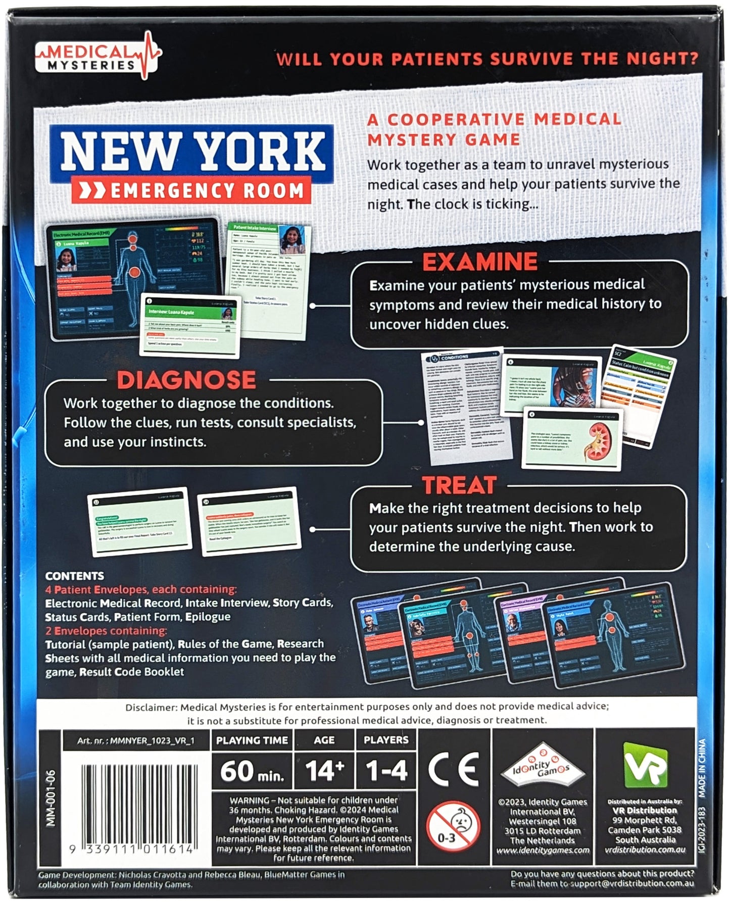 [Grade B] Medical Mysteries New York Emergency Room
