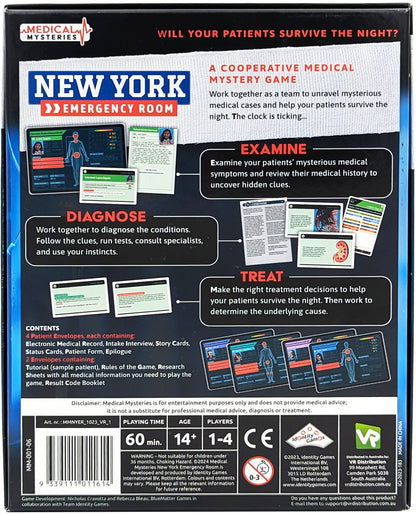 [Grade B] Medical Mysteries New York Emergency Room