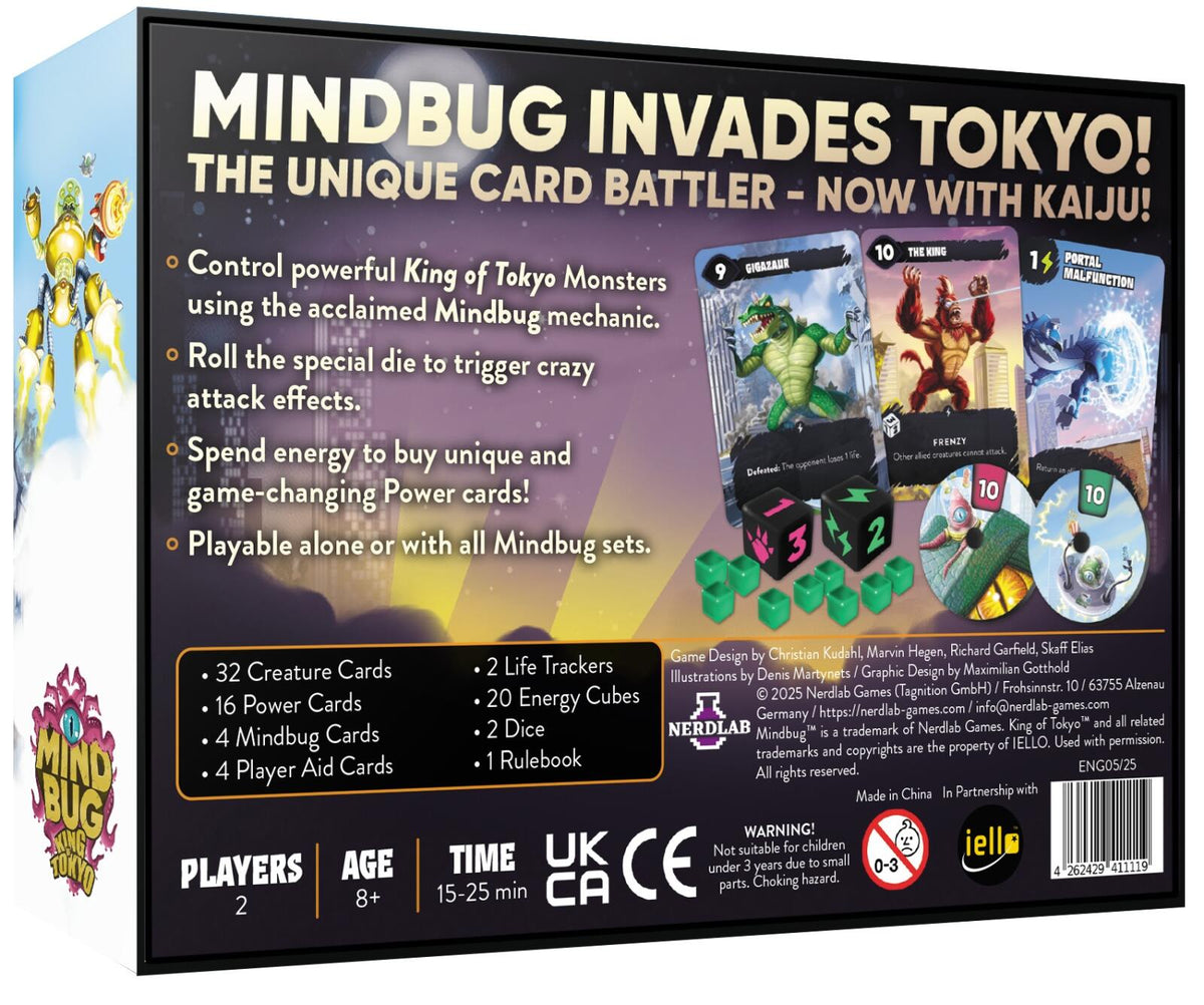 [Grade A] Mindbug - King of Tokyo