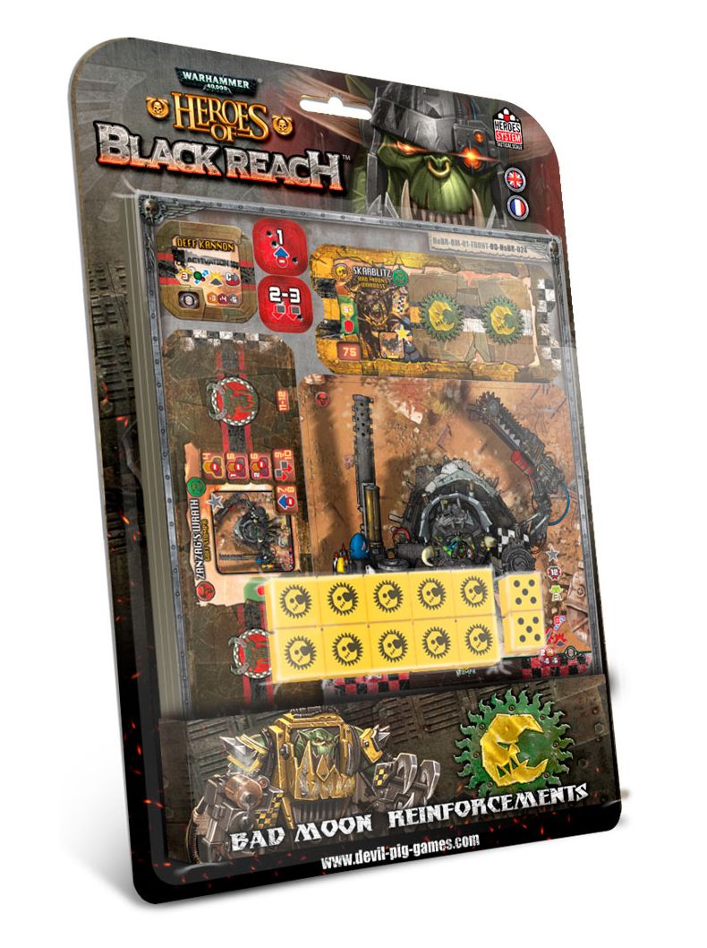 [Grade A] Heroes of Black Reach Bad Moon Ork Reinforcement