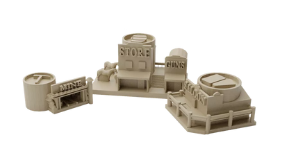 [Grade A] Western Legends: Building Up That West World (3D Buildings)