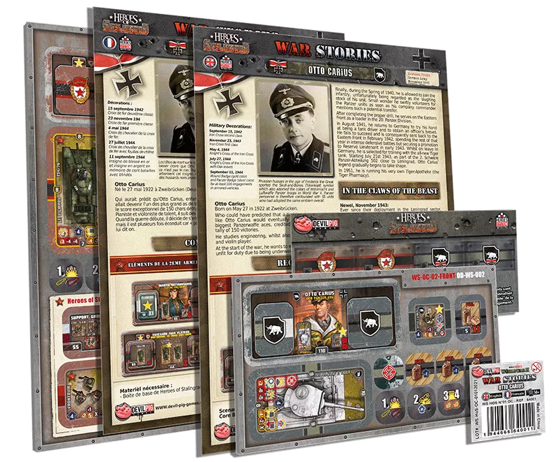 [Grade A] Heroes of Normandie War Stories #01 Otto Carius