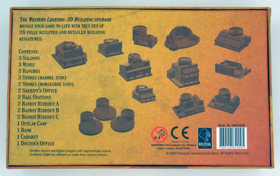[Grade A] Western Legends: Building Up That West World (3D Buildings)