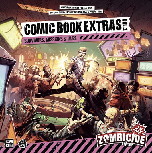 CMON Zombicide Survivors, Missions and Tiles Comic Book Extras Vol. 2