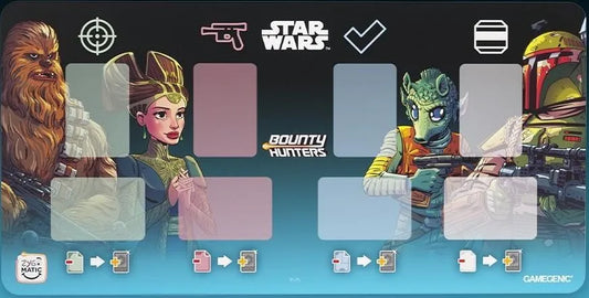 Star Wars Bounty Hunters Playmat