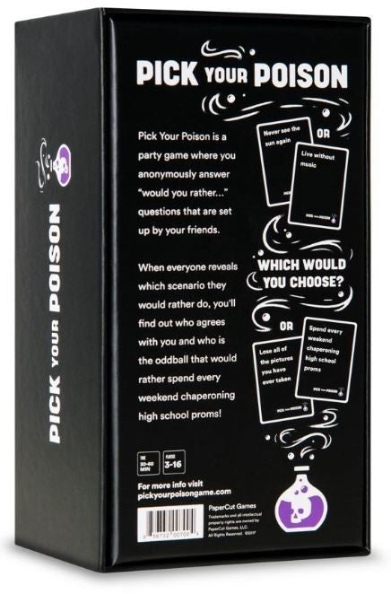 [Grade A] Pick Your Poison