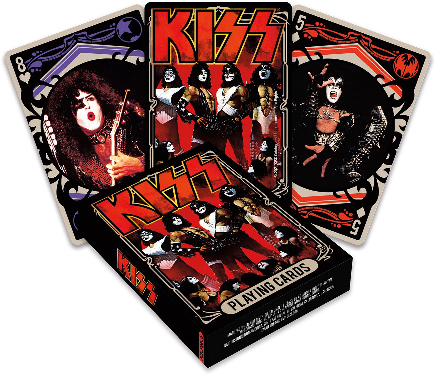 [Grade A] Playing Cards KISS Photos