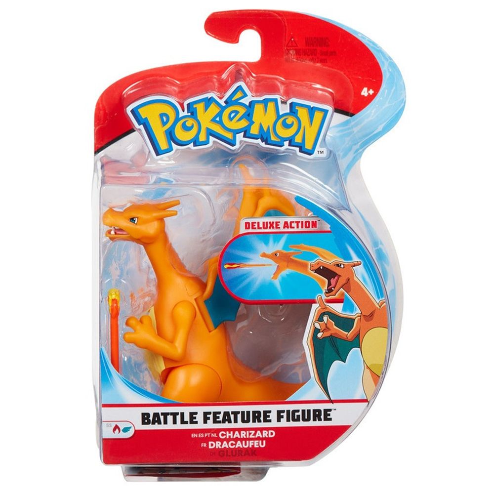 [Grade B] Pokemon Deluxe Action Battle Feature Figure Charizard