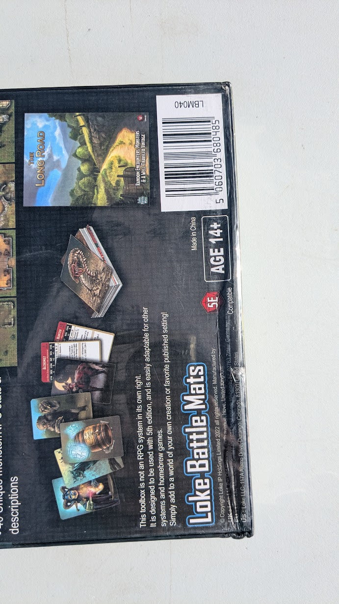 RPG Toolbox The Long Road