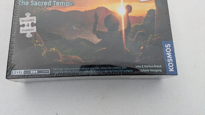 Exit the Game The Sacred Temple (Jigsaw Puzzle and Game)